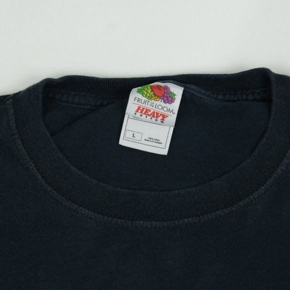 Vintage NHL Detroit Red Wing "Fire on Ice" Fruit of the Loom Heavy Shirt Mens L - Picture 3 of 6